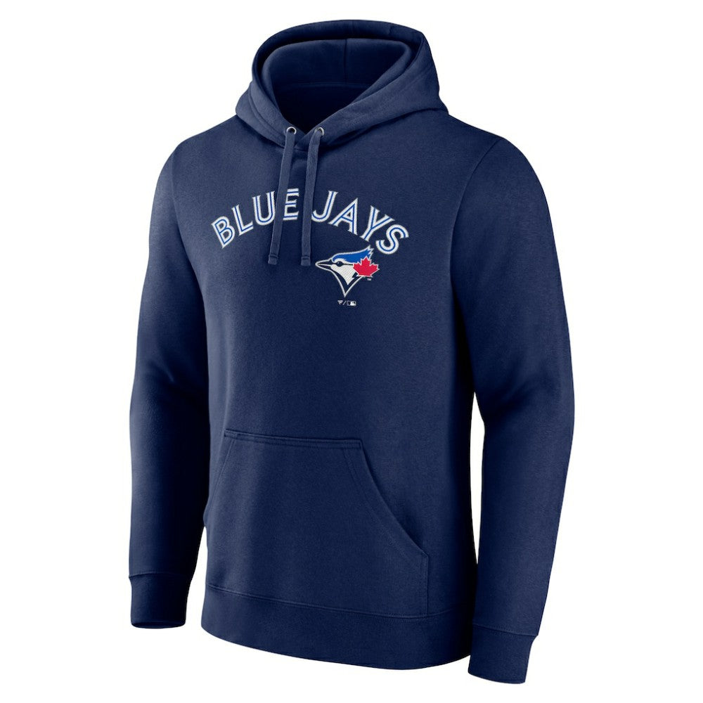 Toronto Blue Jays Official Wordmark Pullover Hoodie - Navy