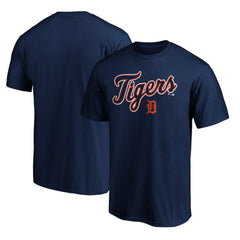 Detroit Tigers Series Sweep T-Shirt - Navy