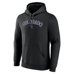Colorado Rockies Series Sweep Pullover Hoodie - Black