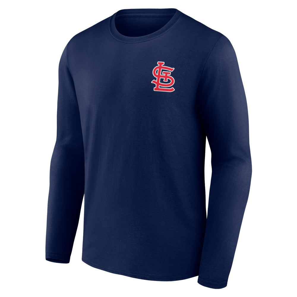 St. Louis Cardinals Hometown Collection Gateway Long Sleeve T-Shirt - Navy