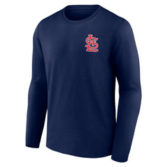 St. Louis Cardinals Hometown Collection Gateway Long Sleeve T-Shirt - Navy