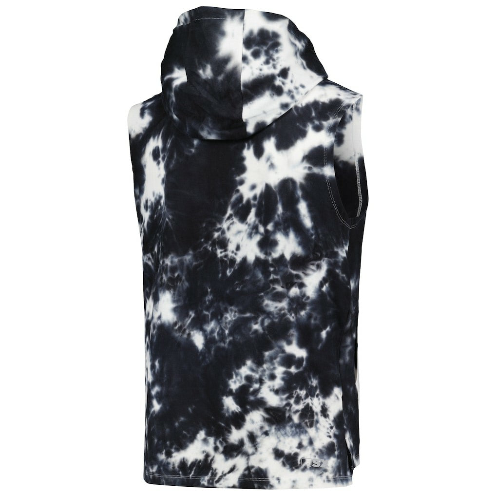 Los Angeles Chargers MSX by Michael Strahan Resistance Sleeveless Pullover Hoodie - Black sale