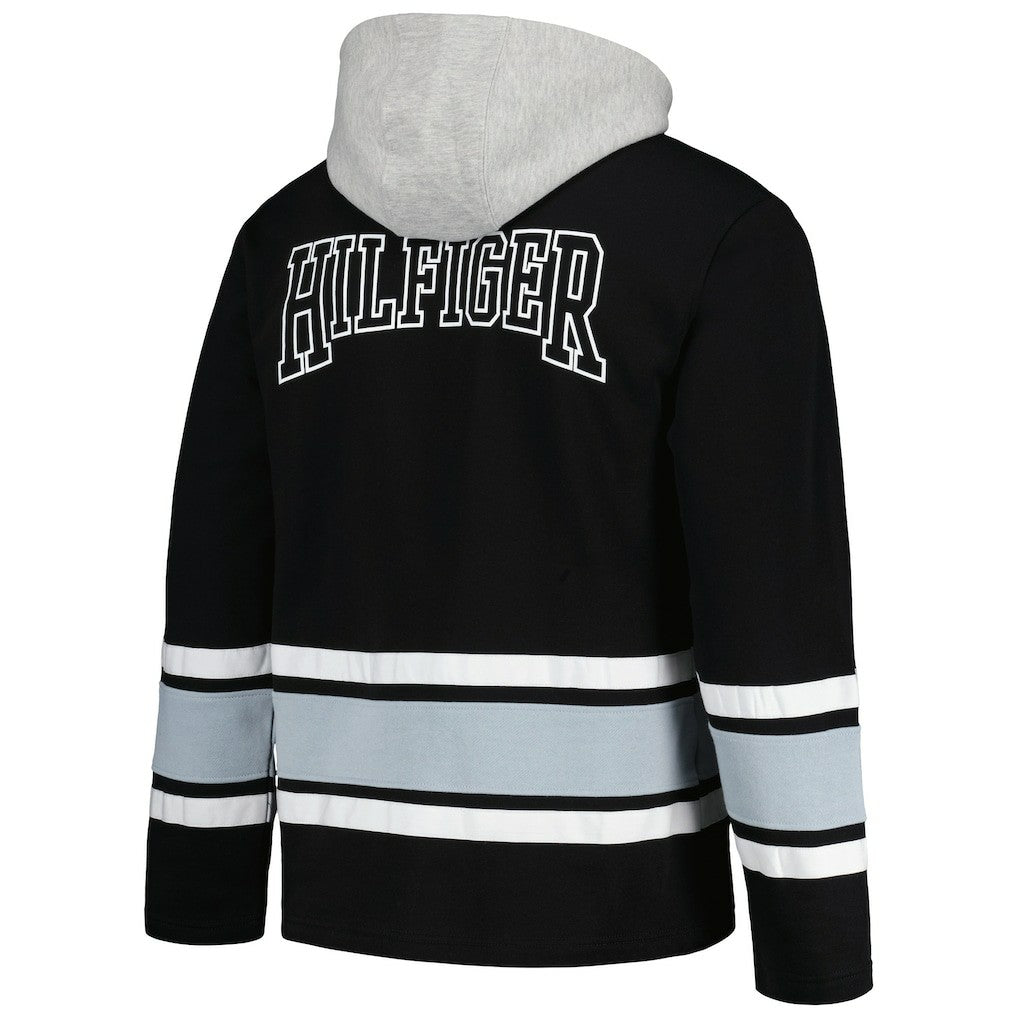 Las Vegas Raiders Tommy Hilfiger Ivan Fashion Pullover Hoodie - Black online