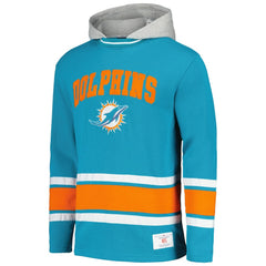 Miami Dolphins Tommy Hilfiger Ivan Fashion Pullover Hoodie - Aqua for sale