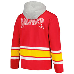Kansas City Chiefs Tommy Hilfiger Ivan Fashion Pullover Hoodie - Red on sale