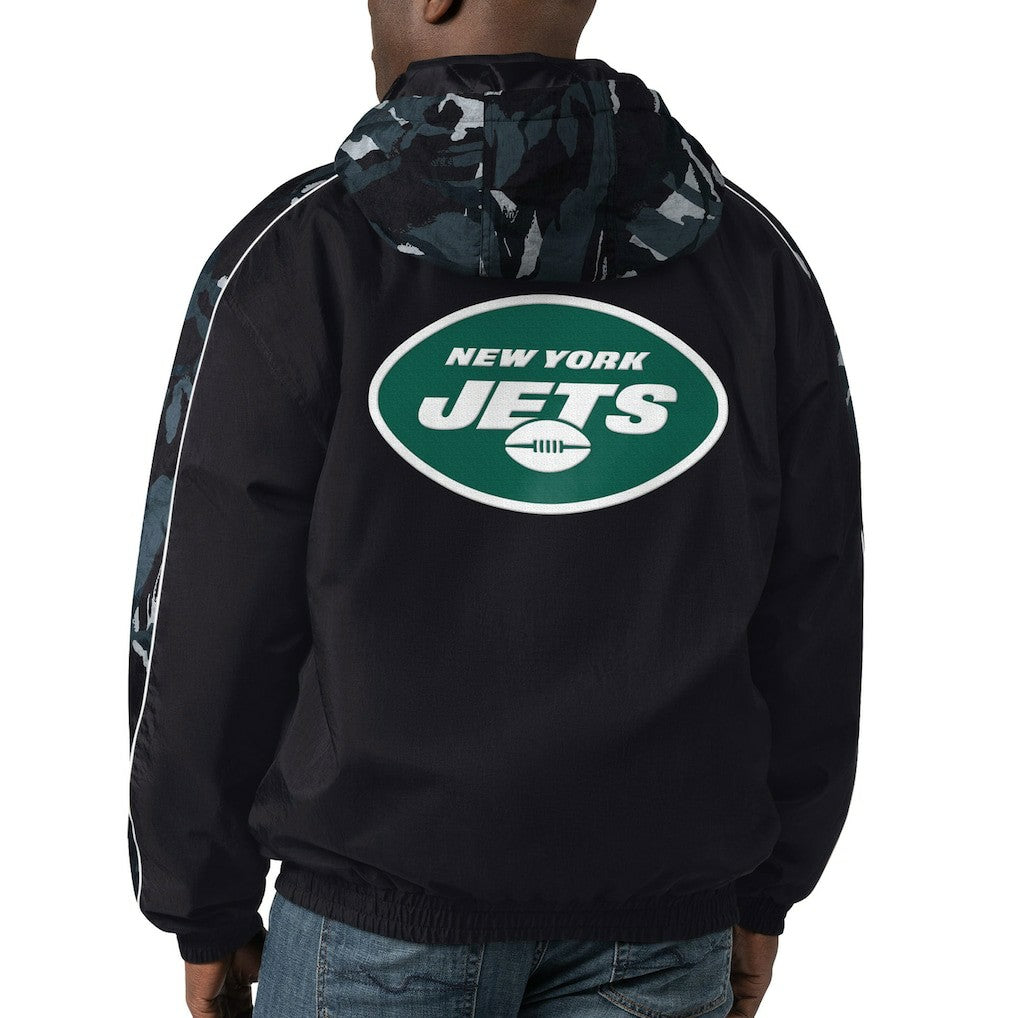 New York Jets Starter Thursday Night Gridiron Full-Zip Hoodie - Black online