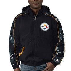 Pittsburgh Steelers Starter Thursday Night Gridiron Full-Zip Hoodie - Black for sale