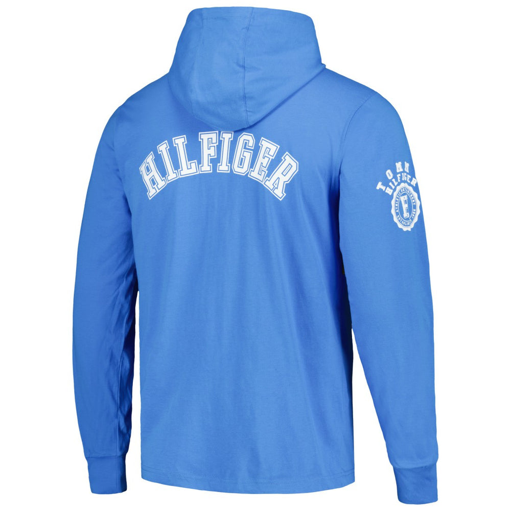 Los Angeles Chargers Tommy Hilfiger Morgan Long Sleeve Hoodie T-Shirt - Powder Blue for sale