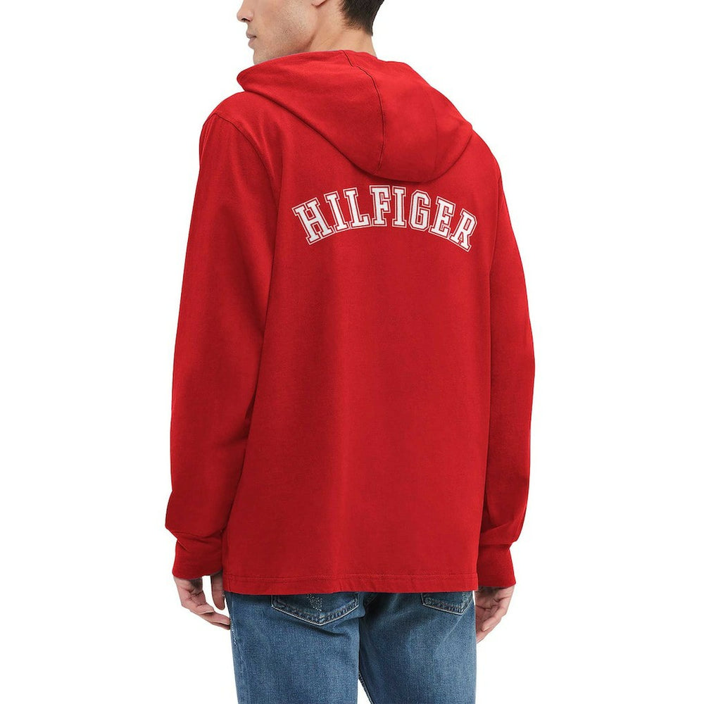 Atlanta Falcons Tommy Hilfiger Morgan Long Sleeve Hoodie T-Shirt - Red sale