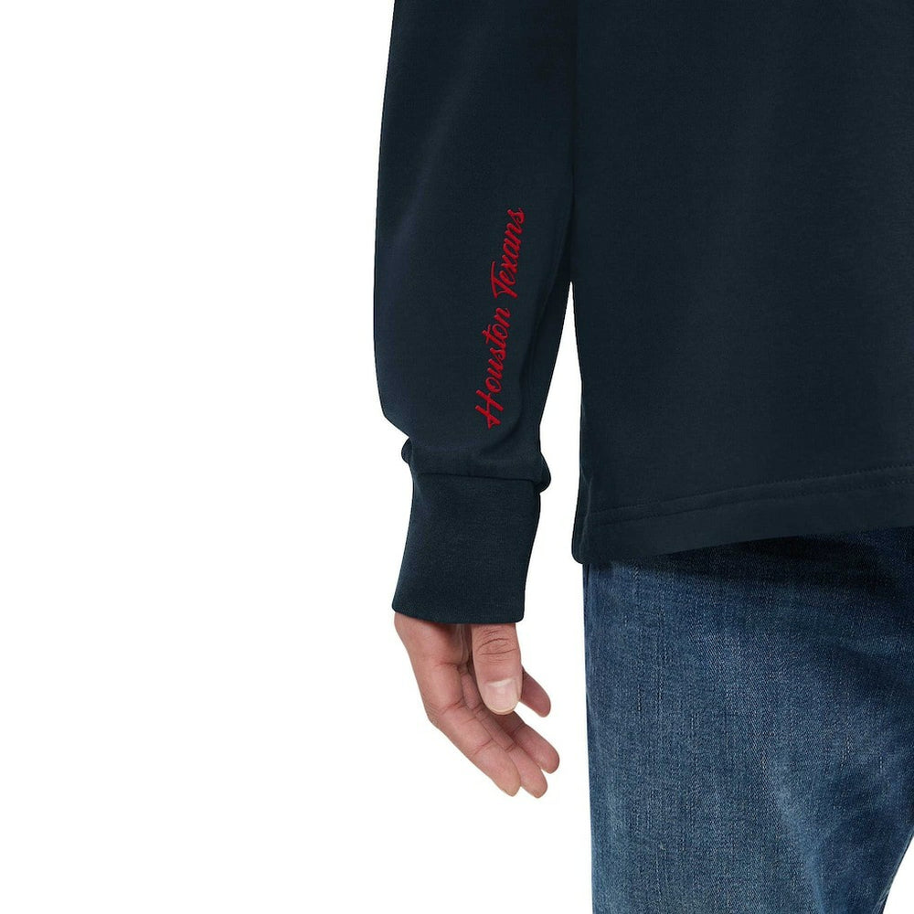 Houston Texans Tommy Hilfiger Morgan Long Sleeve Hoodie T-Shirt - Navy discount