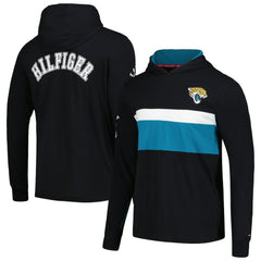 Jacksonville Jaguars Tommy Hilfiger Morgan Long Sleeve Hoodie T-Shirt - Black discount