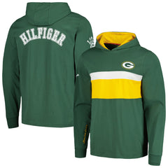 Green Bay Packers Tommy Hilfiger Morgan Long Sleeve Hoodie T-Shirt - Green online