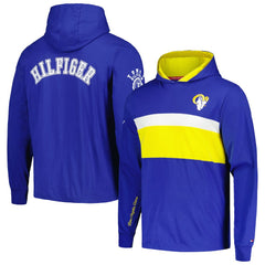 Los Angeles Rams Tommy Hilfiger Morgan Long Sleeve Hoodie T-Shirt - Royal online