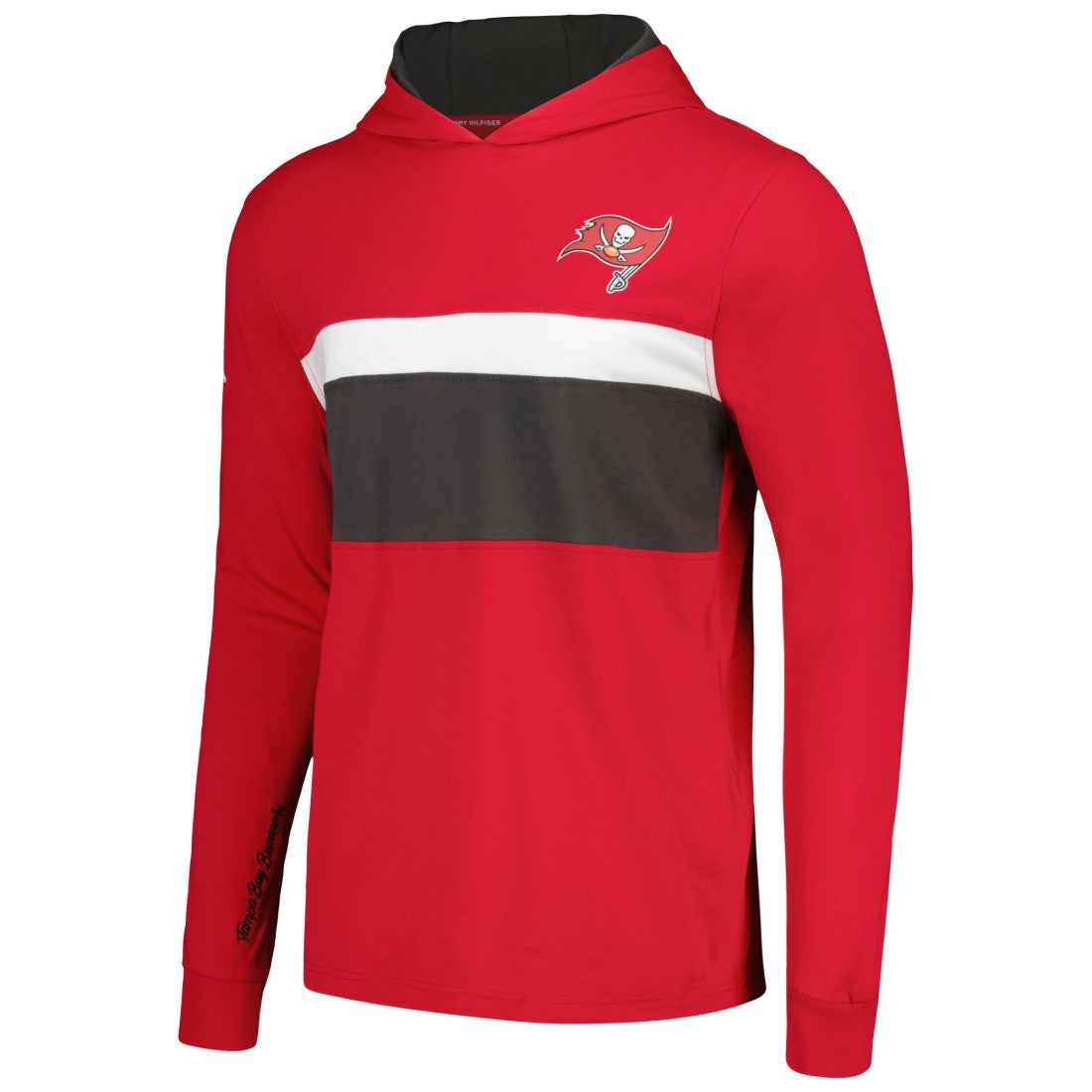 Tampa Bay Buccaneers Tommy Hilfiger Morgan Long Sleeve Hoodie T-Shirt - Red outlet