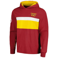 Washington Commanders Tommy Hilfiger Morgan Long Sleeve Hoodie T-Shirt - Burgundy discount
