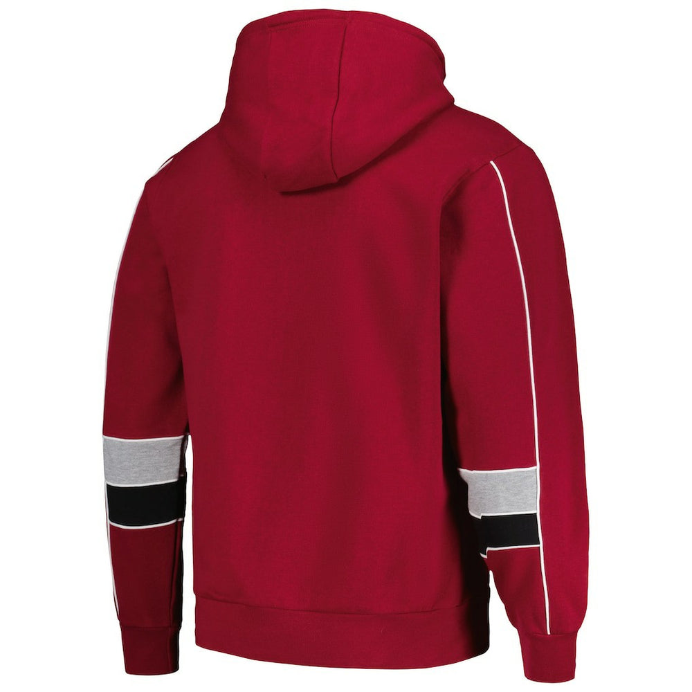 Arizona Cardinals Starter Captain Pullover Hoodie - Cardinal sale
