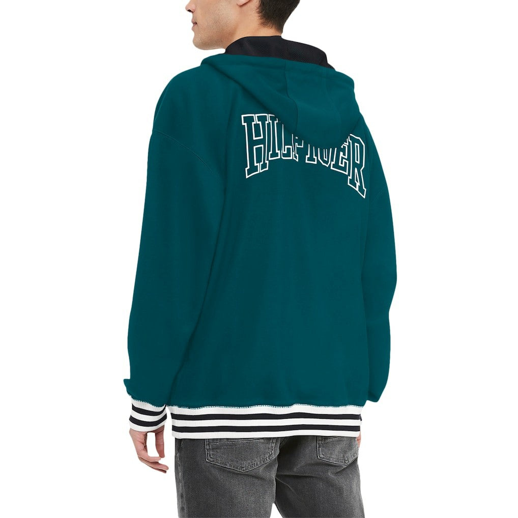Philadelphia Eagles Tommy Hilfiger Midnight Aaron Quarter-Zip Hoodie - Green outlet