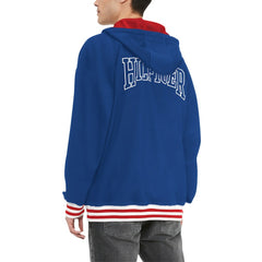 New York Giants Tommy Hilfiger Aaron Quarter-Zip Hoodie - Royal cheap
