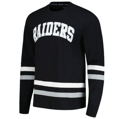 Las Vegas Raiders Tommy Hilfiger Nolan Long Sleeve T-Shirt - Black/Silver cheap