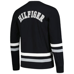 Las Vegas Raiders Tommy Hilfiger Nolan Long Sleeve T-Shirt - Black/Silver cheap