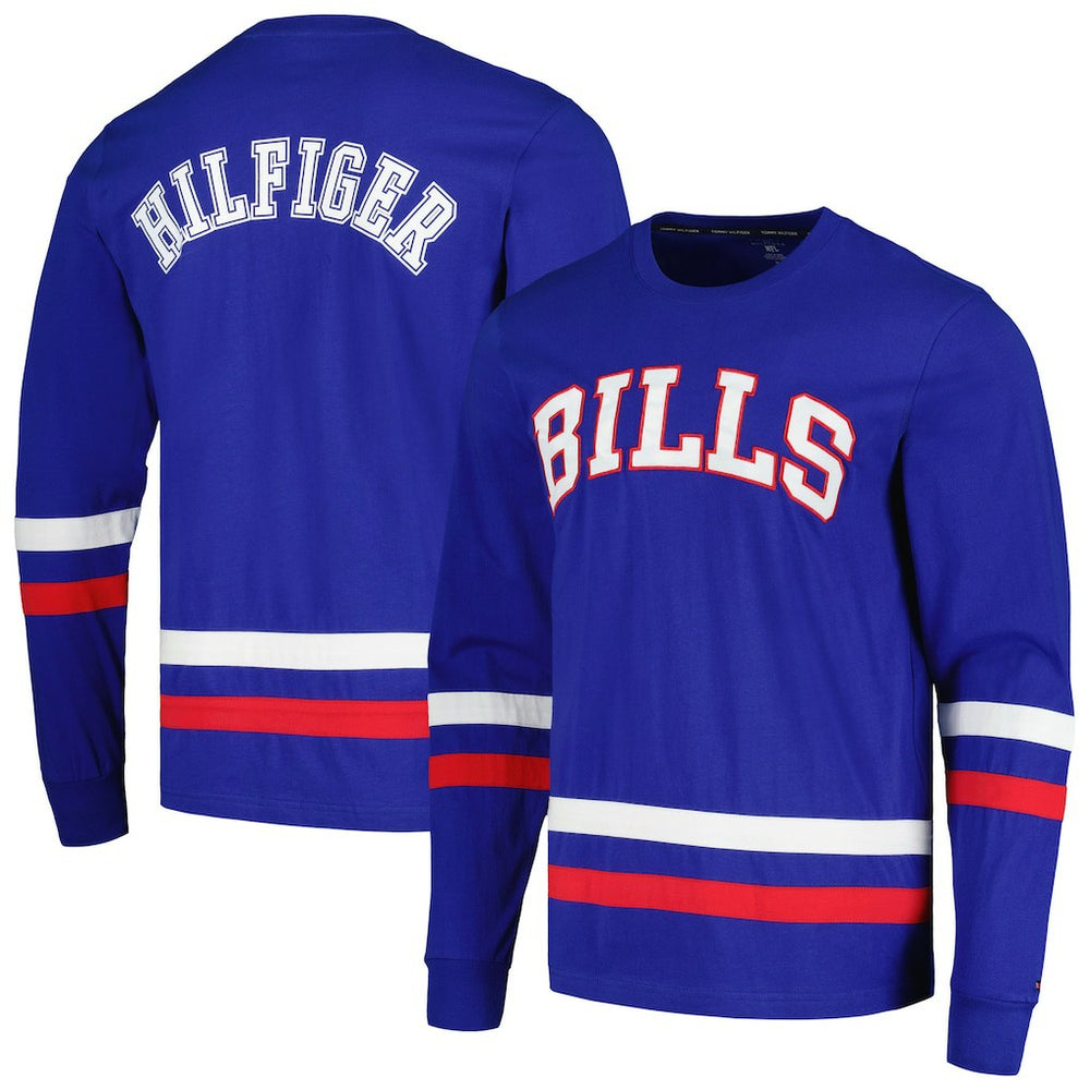 Buffalo Bills Tommy Hilfiger Nolan Long Sleeve T-Shirt - Royal/Red outlet