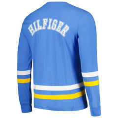 Los Angeles Chargers Tommy Hilfiger Nolan Long Sleeve T-Shirt - Powder Blue/Gold for sale