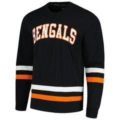 Cincinnati Bengals Tommy Hilfiger Nolan Long Sleeve T-Shirt - Black/Orange sale