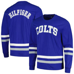 Indianapolis Colts Tommy Hilfiger Nolan Long Sleeve T-Shirt - Royal/Gray discount