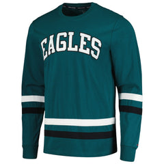Philadelphia Eagles Tommy Hilfiger Nolan Long Sleeve T-Shirt - Midnight Green/Black discount