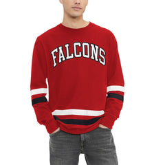 Atlanta Falcons Tommy Hilfiger Nolan Long Sleeve T-Shirt - Red/Black on sale