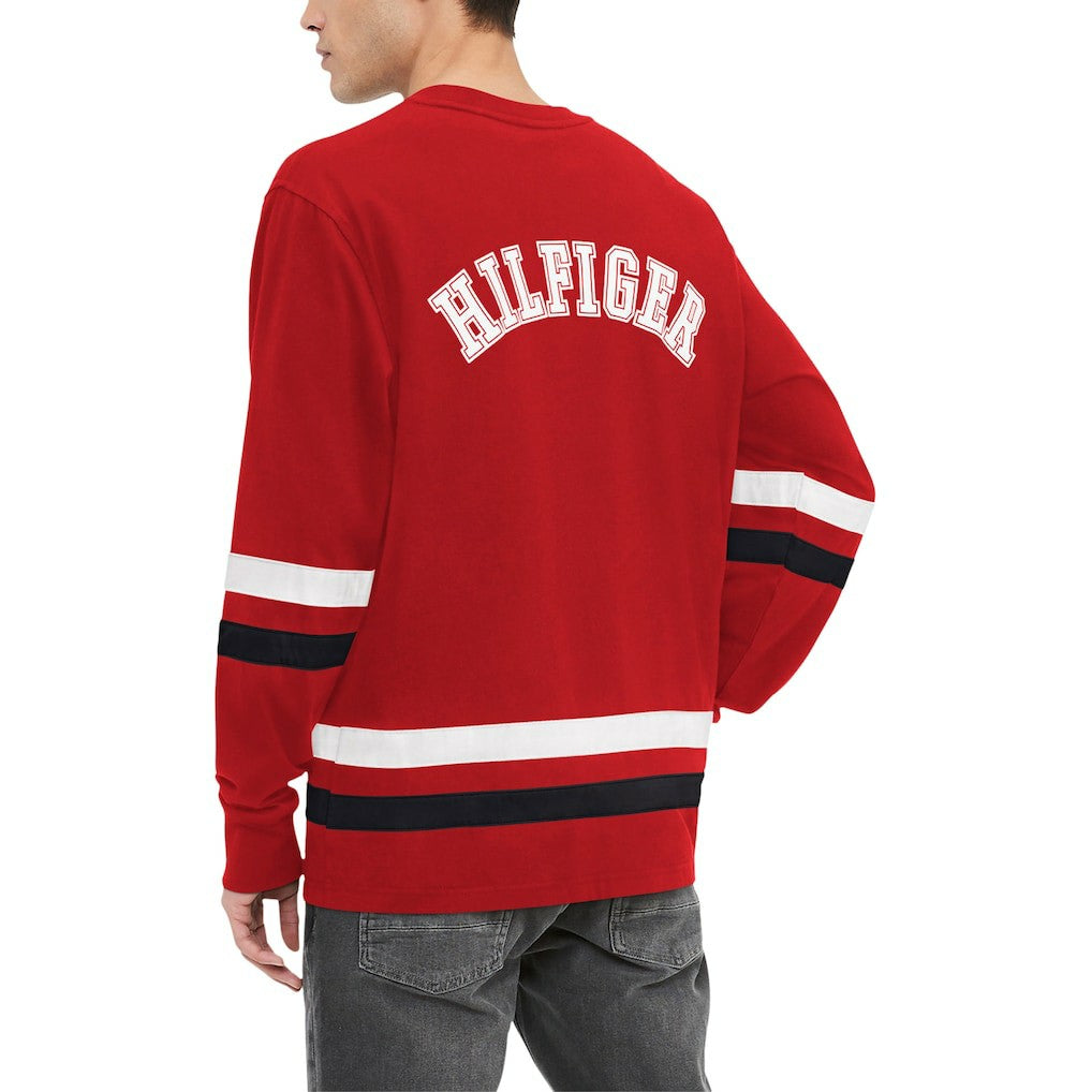 Atlanta Falcons Tommy Hilfiger Nolan Long Sleeve T-Shirt - Red/Black on sale