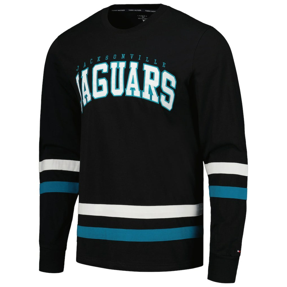 Jacksonville Jaguars Tommy Hilfiger Nolan Long Sleeve T-Shirt - Black/Teal sale