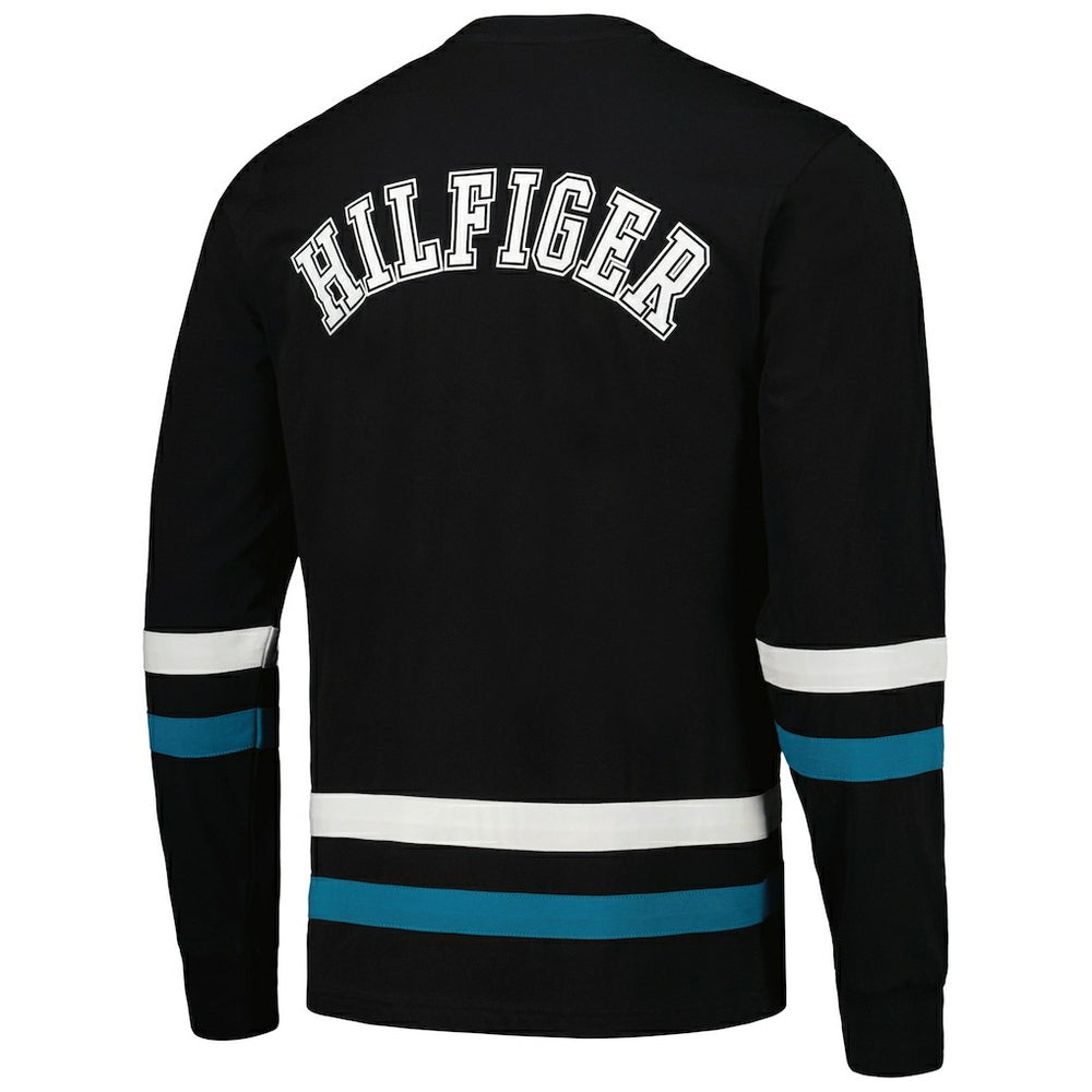 Jacksonville Jaguars Tommy Hilfiger Nolan Long Sleeve T-Shirt - Black/Teal sale