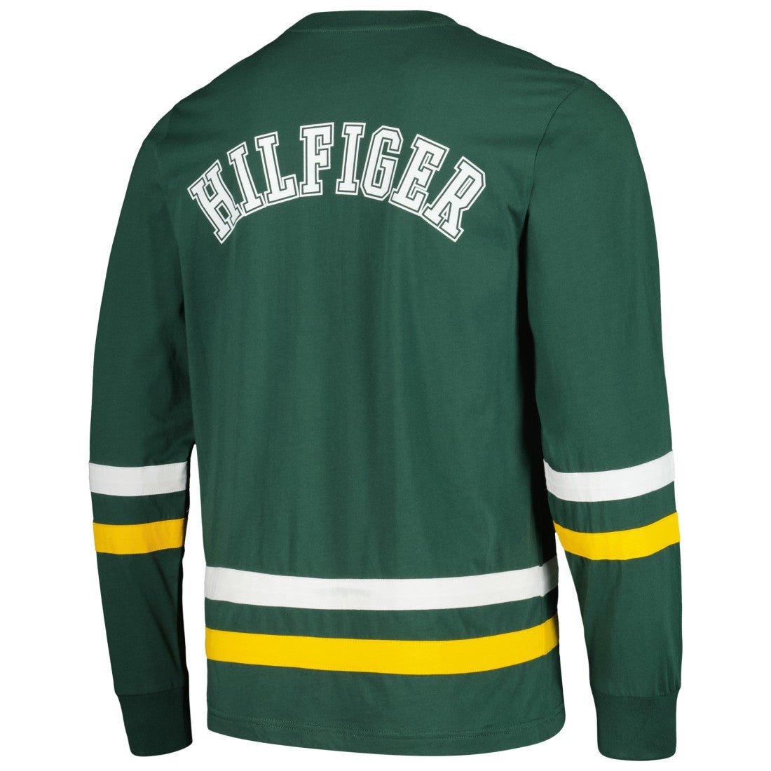 Green Bay Packers Tommy Hilfiger Nolan Long Sleeve T-Shirt - Green/Gold discount