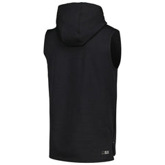 Las Vegas Raiders MSX by Michael Strahan Marathon Sleeveless Pullover Hoodie - Black sale