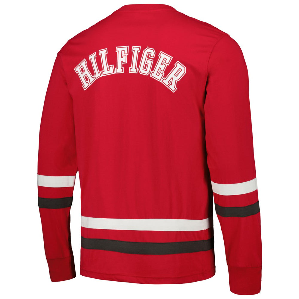 Tampa Bay Buccaneers Tommy Hilfiger Nolan Long Sleeve T-Shirt - Red/Pewter sale