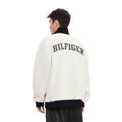 Las Vegas Raiders Tommy Hilfiger Jordan Sherpa Quarter-Zip Sweatshirt - Cream sale
