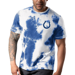 Indianapolis Colts MSX by Michael Strahan Freestyle Tie-Dye T-Shirt - Royal cheap