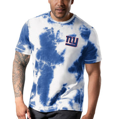 New York Giants MSX by Michael Strahan Freestyle Tie-Dye T-Shirt - Royal cheap