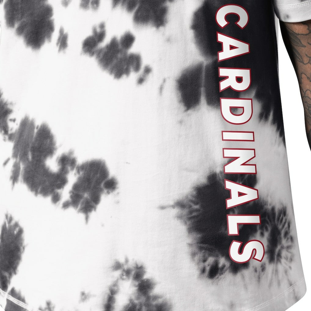 Arizona Cardinals MSX by Michael Strahan Freestyle Tie-Dye T-Shirt - Black on sale
