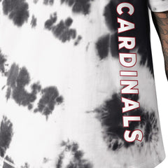 Arizona Cardinals MSX by Michael Strahan Freestyle Tie-Dye T-Shirt - Black on sale