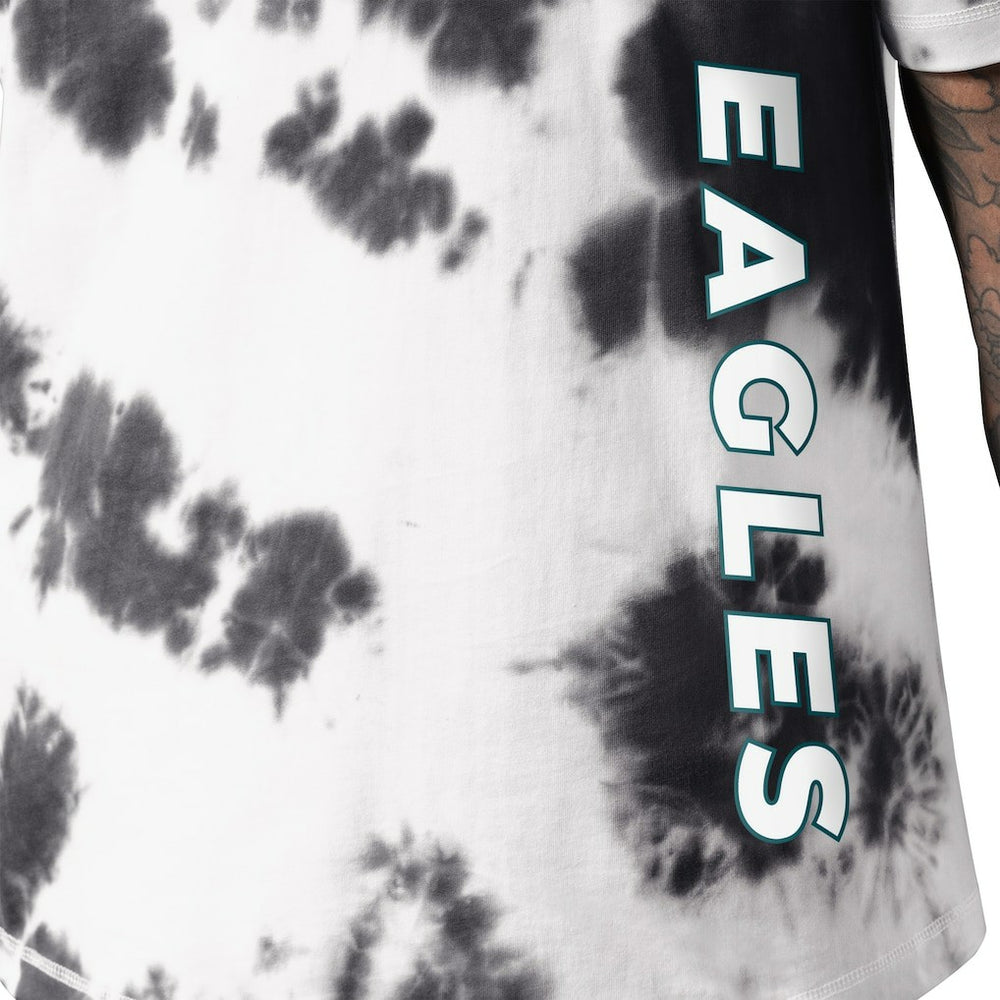 Philadelphia Eagles MSX by Michael Strahan Freestyle Tie-Dye T-Shirt - Black for sale