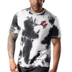 Tampa Bay Buccaneers MSX by Michael Strahan Freestyle Tie-Dye T-Shirt - Black for sale