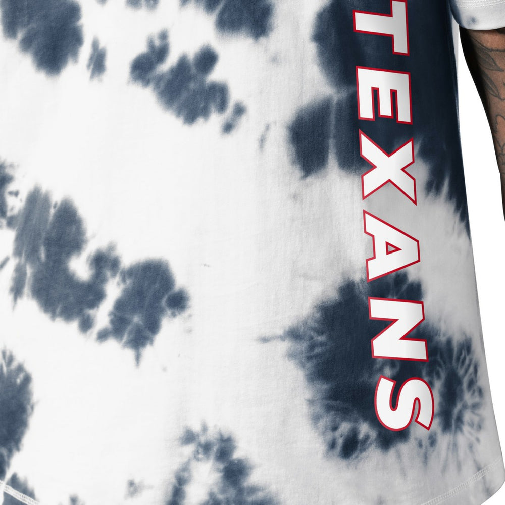 Houston Texans MSX by Michael Strahan Freestyle Tie-Dye T-Shirt - Navy cheap