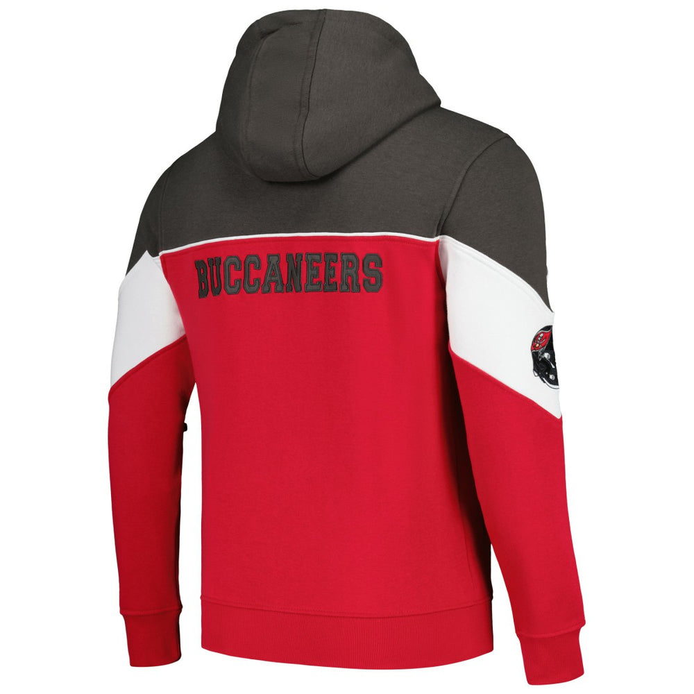 Tampa Bay Buccaneers Starter Running Back Full-Zip Hoodie - Red/Pewter online