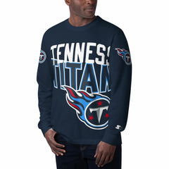 Tennessee Titans Starter Clutch Hit Long Sleeve T-Shirt - Navy sale