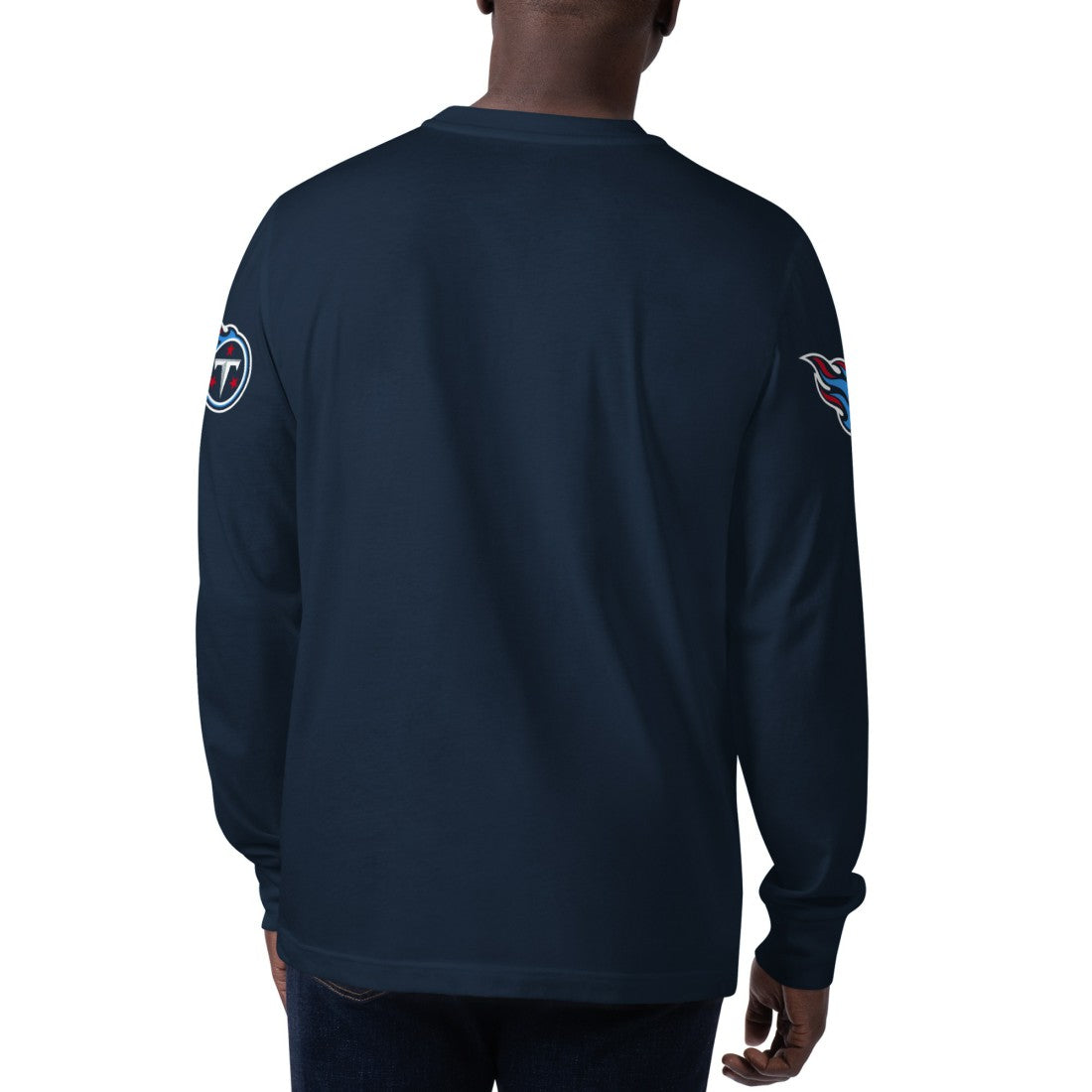 Tennessee Titans Starter Clutch Hit Long Sleeve T-Shirt - Navy sale