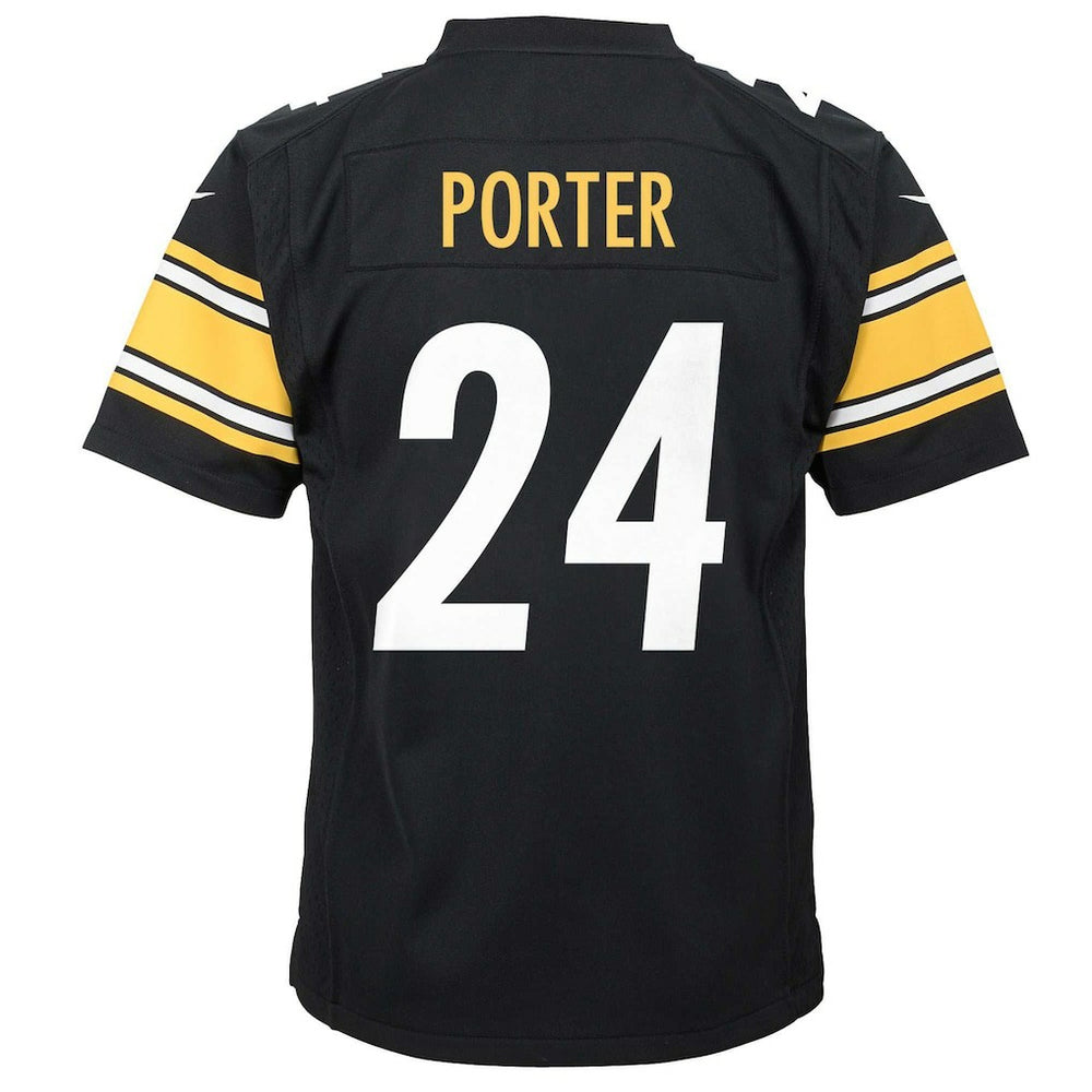 Joey Porter Jr. Pittsburgh Steelers Youth Game Jersey - Black | Nike outlet