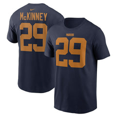 Xavier McKinney Green Bay Packers The 1923 Classic Name & Number T-Shirt - Navy | Nike discount