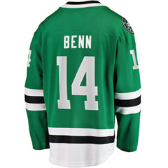 Jamie Benn Dallas Stars Fanatics Captain Patch Home Breakaway Jersey Kelly Green